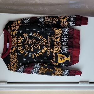 Game of Thornes The Iron Anniversary Sweater Size Small